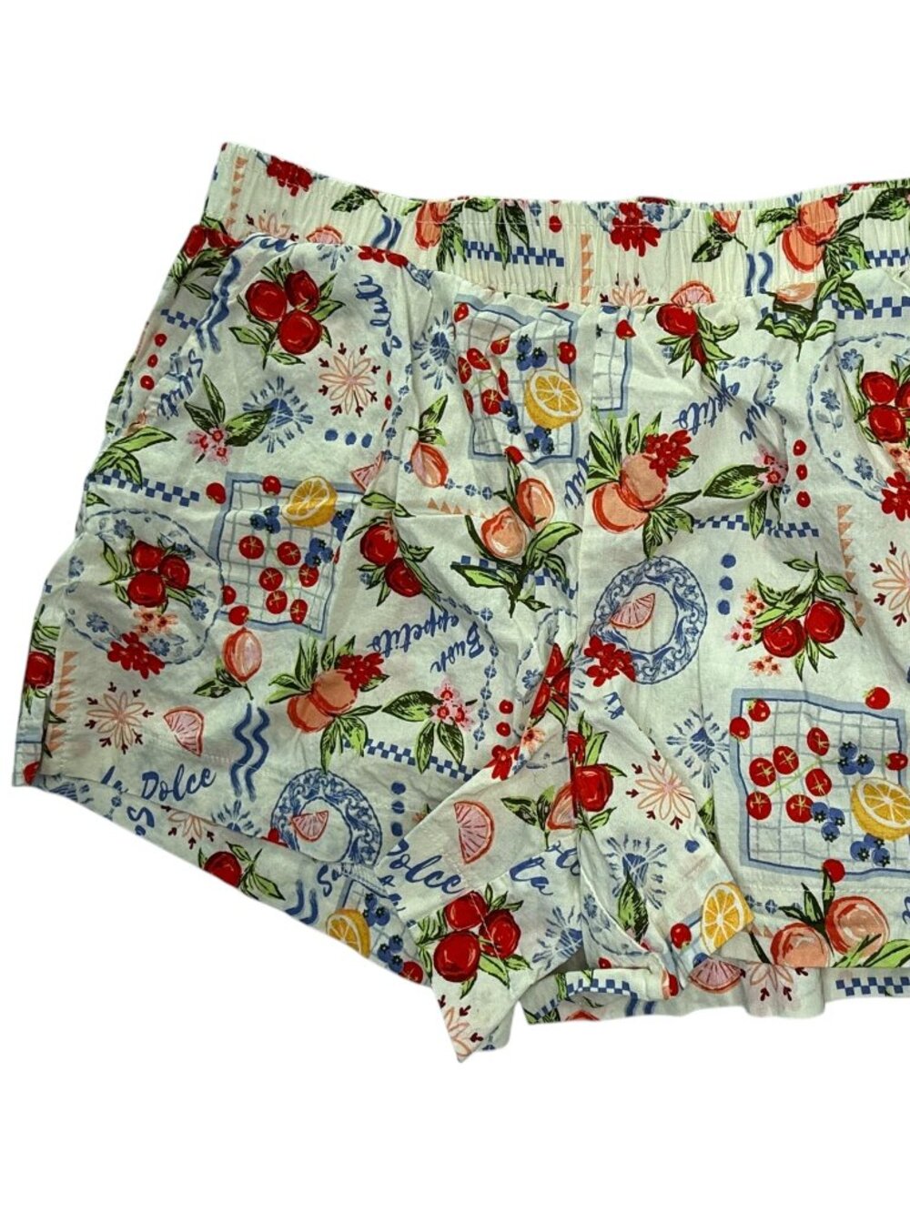 VINYL Brand 100% Cotton Sleep Shorts. Elastic Waistband. Size women's Small